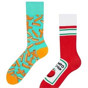 NWT Pair Of Socks Fries & Ketchup